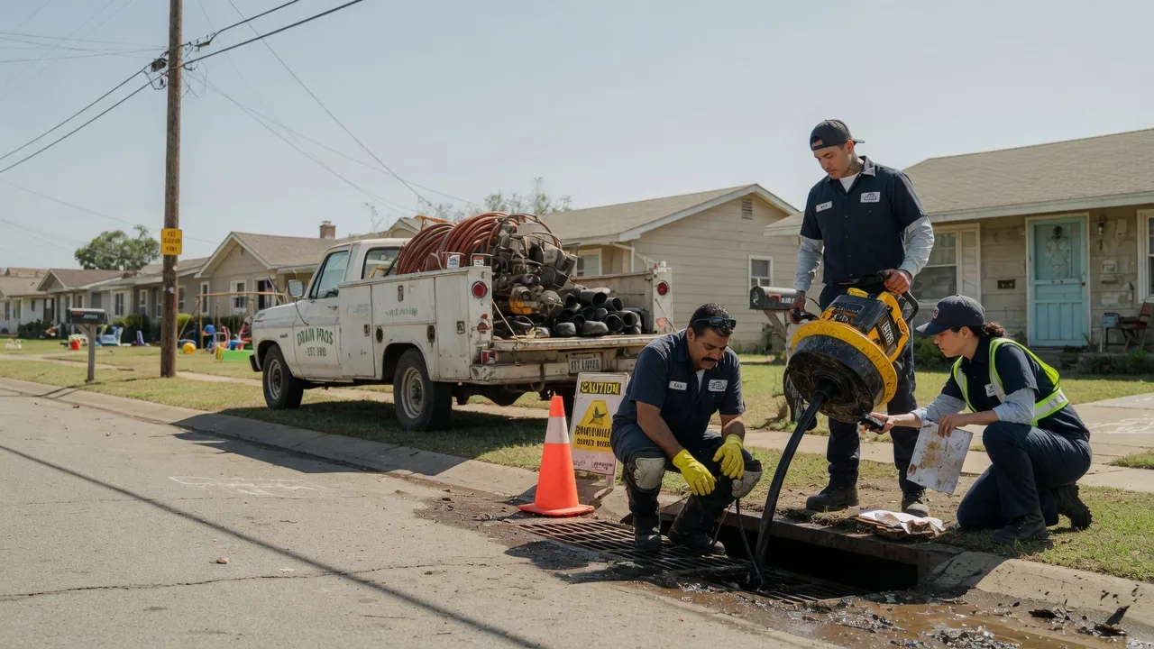 Drain Cleaning in Prescott, KS near me